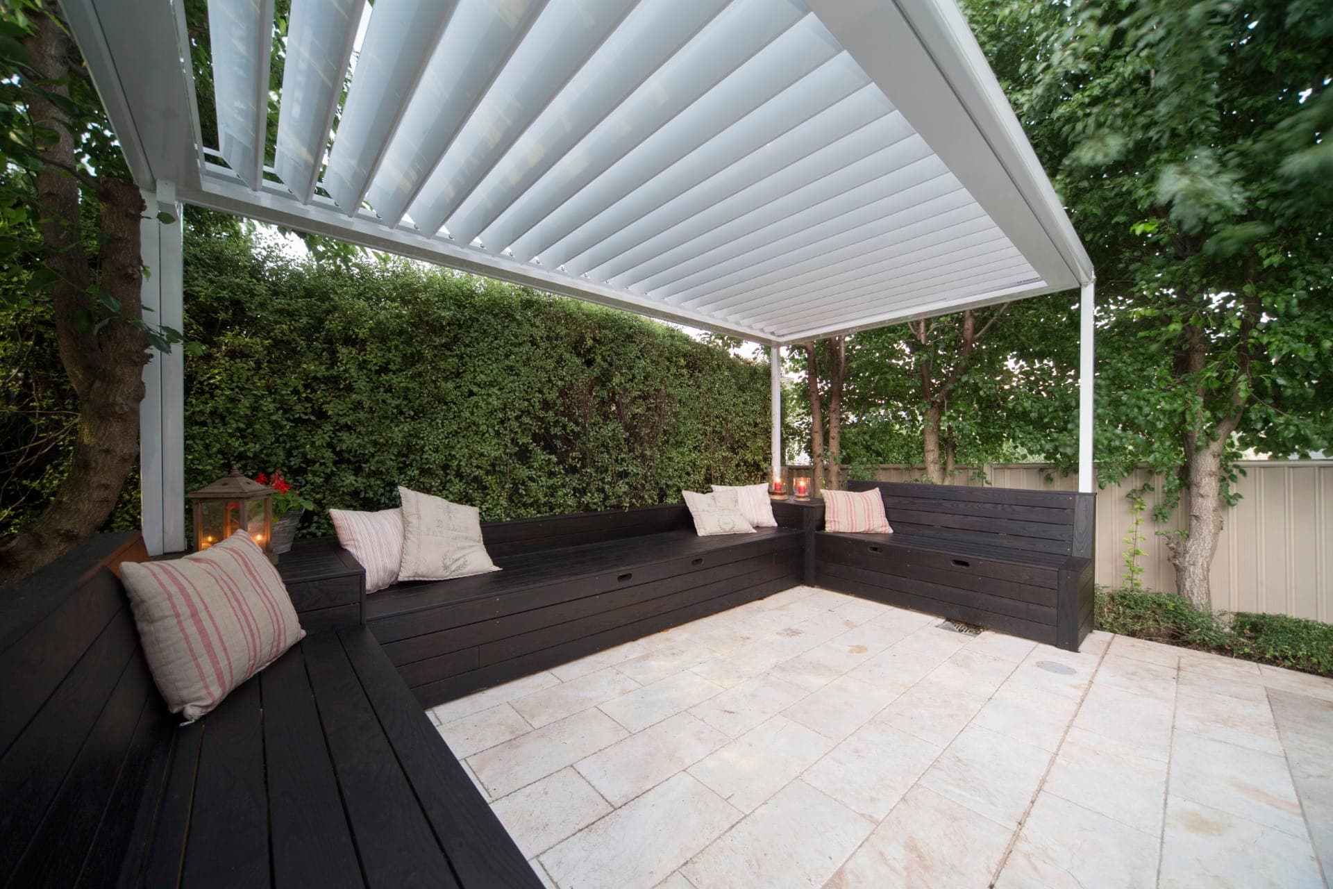 Louvered