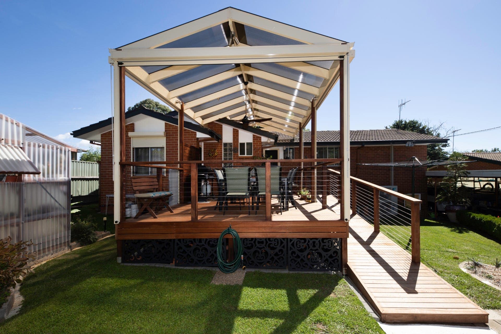 ACT Decks pergola project