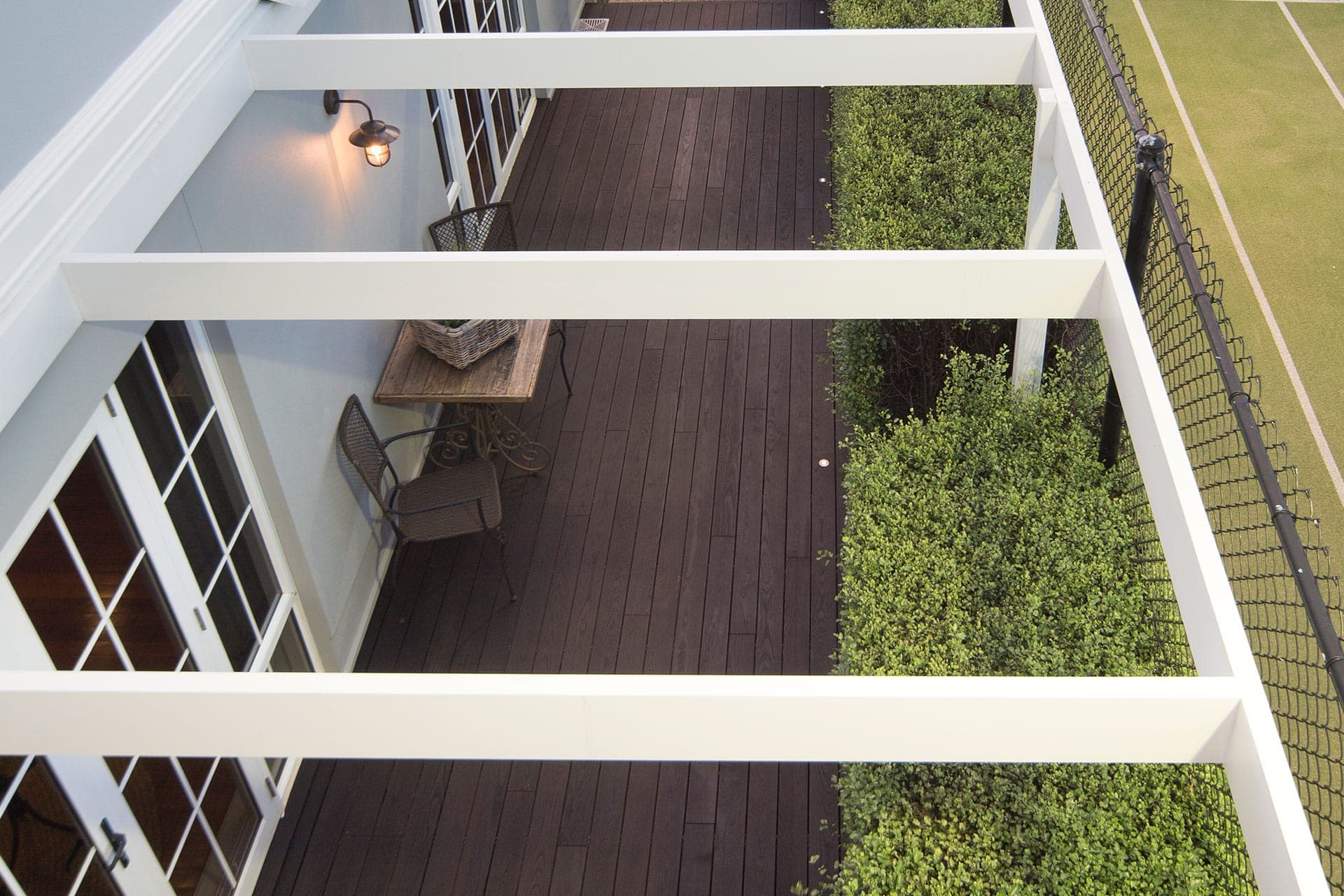 Open-roof Pergola