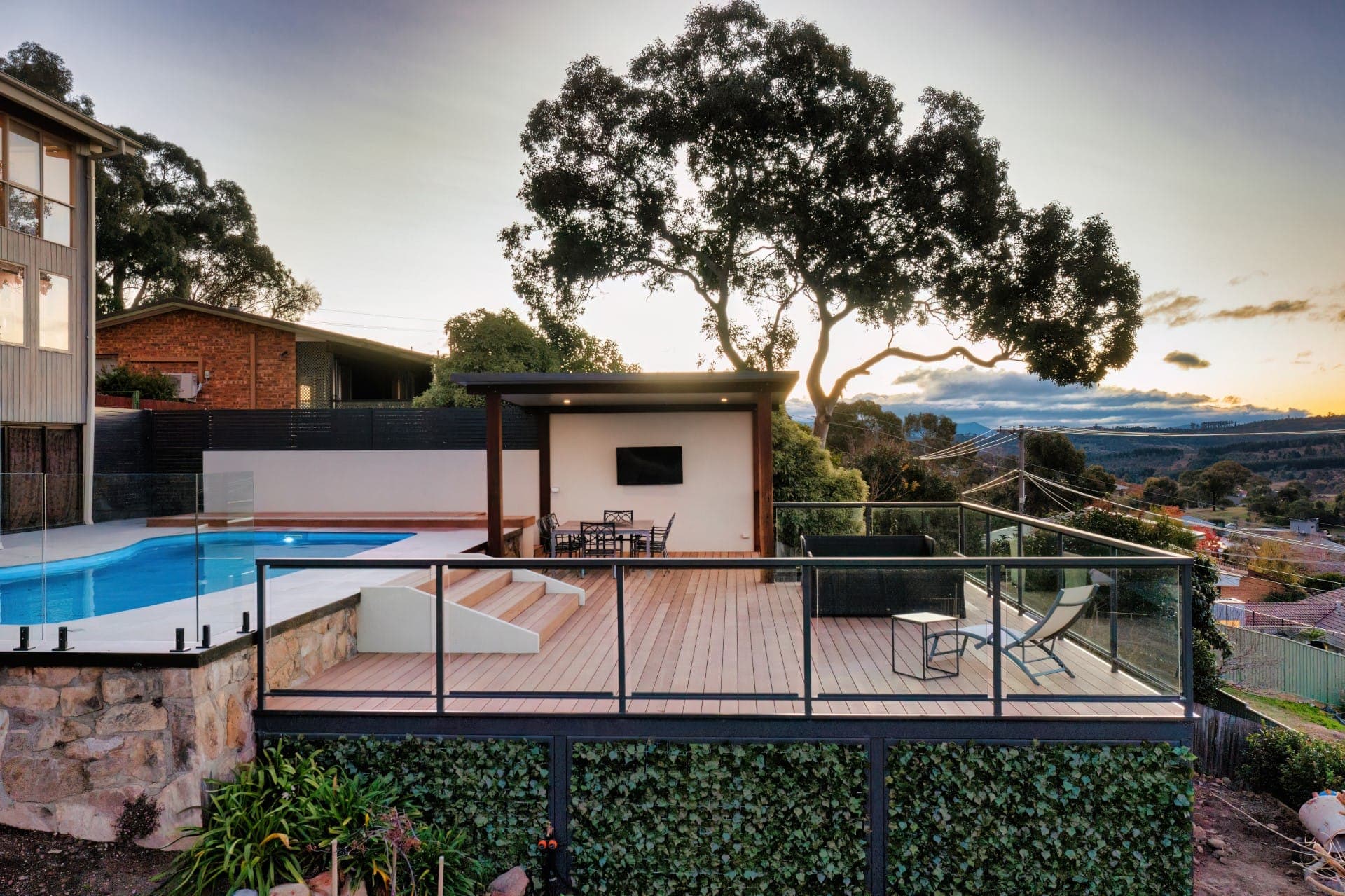 ACT Decks pool fencing project